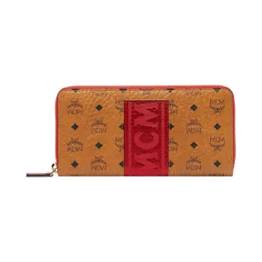 MCM Visetos织带全拉链钱包 MXL9SVI89CO001