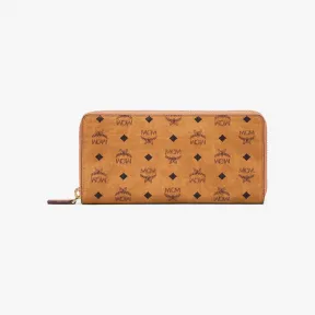 MCM Visetos Original 系列的全拉链式钱包 MXLAAVI01CO001