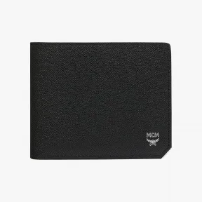 MCM 新砖压纹皮革卡包双钱包 MXS8ALL52BK001