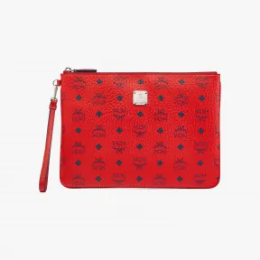 MCM Visetos Original 腕带拉链小包 MXZAAVI03XC001