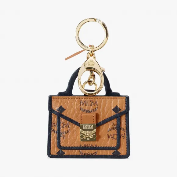 MCM Visetos 系列 Patricia 剑桥包 2D 吊饰 MXZAAVI19CO001
