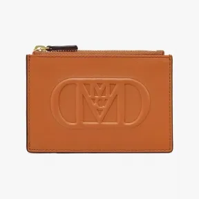 MCM 干邑色  卡片夹 MYADSLD03CO001