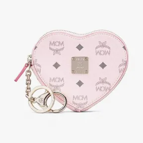 MCM Visetos 系列的心形零钱包吊饰 MYIASVI01QH001