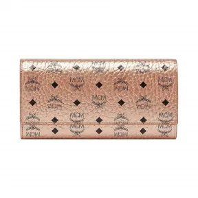 MCM Three Fold Wallet in Visetos Original MYL8AVI48TC001