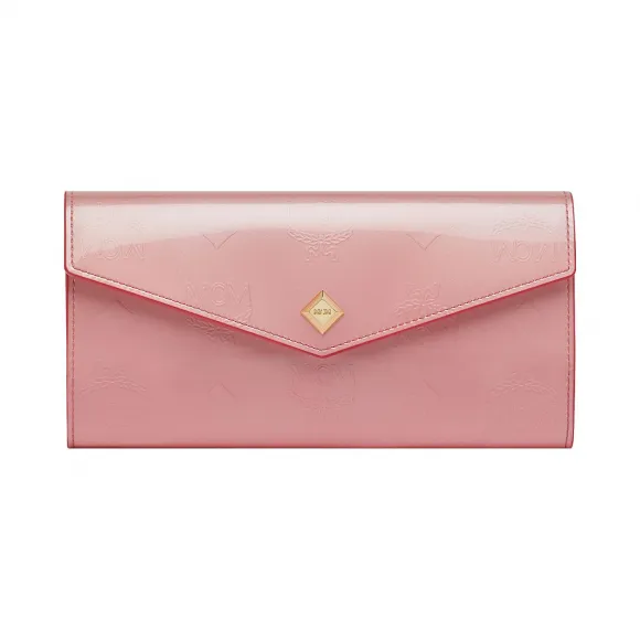 MCM MONOGRAMMED皮革两折式钱包 MYL9SPM01QB001