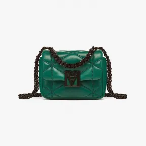 MCM Travia绗缝皮革Satchel包 MYLCALM01J2001