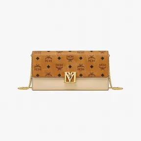 MCM Travia Visetos斜挎钱包 MYLCALM02IW001