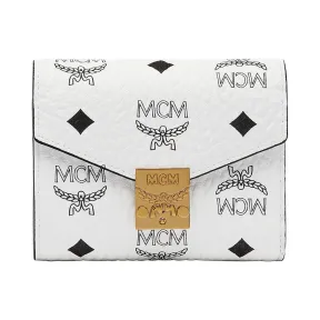 MCM Patricia Visetos 三折钱包 MYS7SPA12WT001