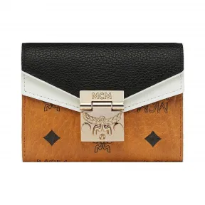 MCM Patricia Visetos皮块三折钱包 MYS9SPA36CB001