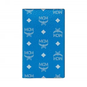 MCM Passport Holder in 白色 Logo Visetos MYV9SWA10HI001