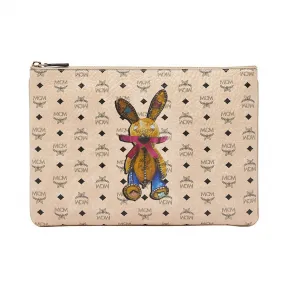 MCM 小兔子系列 Visetos 斜挎小包 MYZ6AXL81IG001