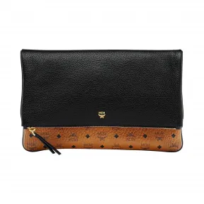 MCM Corina Visetos 色块皮革斜挎包手拿包 MYZ7SCN02BK001