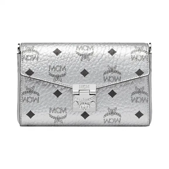 MCM MILLIE VISETOS翻盖斜挎包 MYZ9SME04SB001