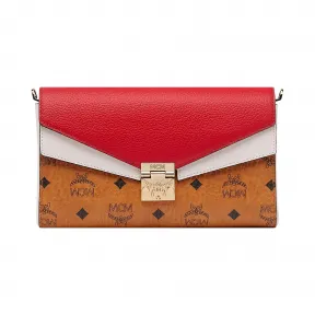 MCM MILLIE Visetos皮块翻盖斜挎包 MYZ9SME80CD001