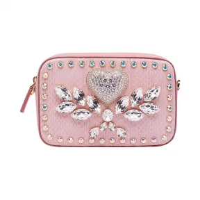 MCM Soaring Heart Camera Bag in Snakeskin MYZ9SSB01PV001