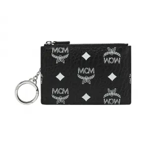 MCM Visetos白色标识钥匙包 MYZ9SWA09BV001