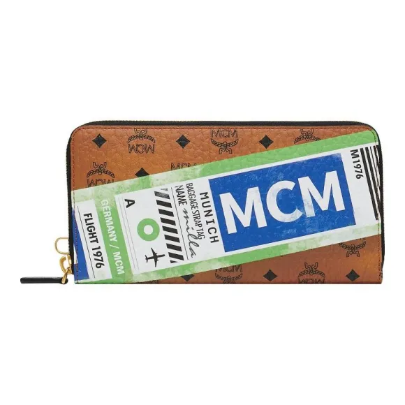 MCM 旅行印花拉链钱包 MZL9SVI94CO001