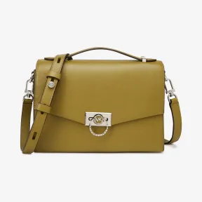 迈克高仕/Michael Kors 女士 Hendrix 中号皮质信封包 30F0S1HM2L390