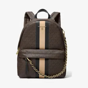 迈克高仕/Michael Kors Slater 中号徽标条纹双肩包 30F1G04B2B-3199