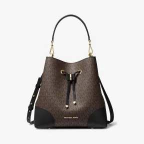 迈克高仕/Michael Kors 女士 Mercer Gallery 中号老花水桶包 30F9GZ5L6B292