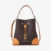 迈克高仕/Michael Kors 女士 Mercer Gallery 中号老花皮质水桶包 30F9GZ5L6B729