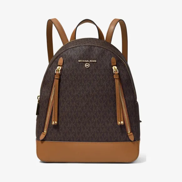 迈克高仕/Michael Kors Brooklyn 中号徽标双肩包 30H1GBNB2B-1335