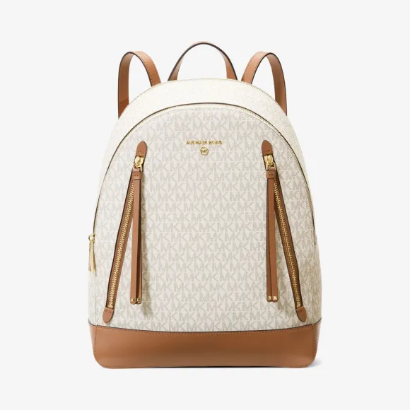 迈克高仕/Michael Kors Brooklyn 大号徽标双肩包 30H1GBNB7B-1546