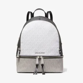 迈克高仕/Michael KorsRhea Zip 中号皮质老花双肩包 30S0SEZB2V163