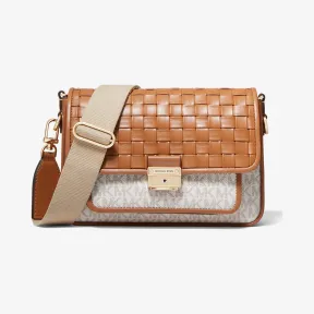 迈克高仕/Michael Kors 女士 Bradshaw 中号编织老花信封包 30S1G2BM2V149