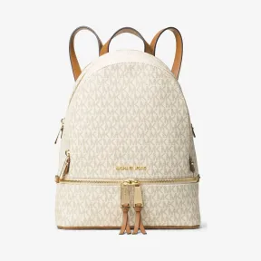 迈克高仕/Michael Kors Rhea 中号徽标双肩包 30S7GEZB1B-0150