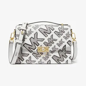 迈克高仕/Michael KorsHendrix 中号老花拼色信封包 30T1G1HM6B012