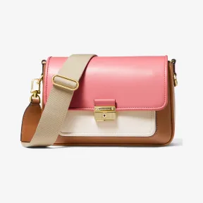 迈克高仕/Michael Kors 女士 Bradshaw 中号拼色皮质信封包 30T1G2BM2L986