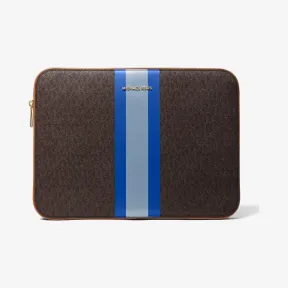 迈克高仕/Michael Kors Jet Set 徽标条纹 13 英寸笔记本电脑包 32F1GJ6N4U-0439