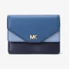 迈克高仕/Michael Kors 三色拼接皮质卡夹 32F8GF6D0T443