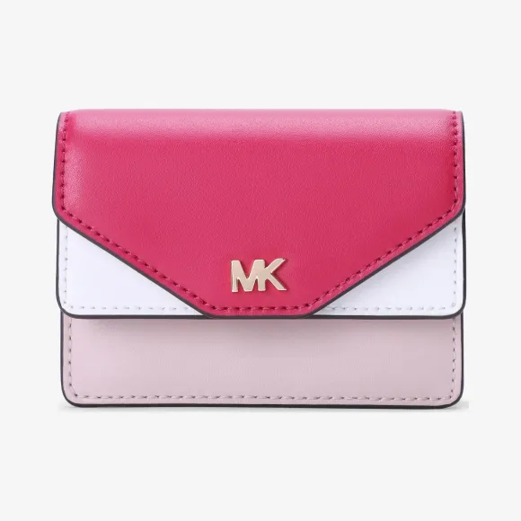 迈克高仕/Michael Kors 三色拼接皮质钱夹 32F8GF6D0T612