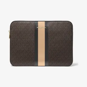 迈克高仕/Michael Kors Jet Set 徽标条纹 13 英寸笔记本电脑包 32H0GJ6T7B-3199