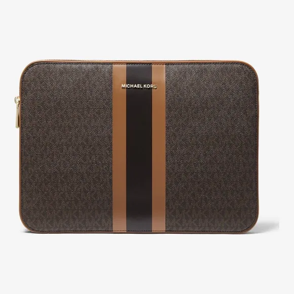 迈克高仕/Michael Kors JET SET 笔记本电脑包大号-MK 签名 32H0GJ6T7B1335