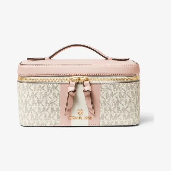 迈克高仕/Michael Kors 中号徽标条纹旅行箱 32H1GTMT8B-7988