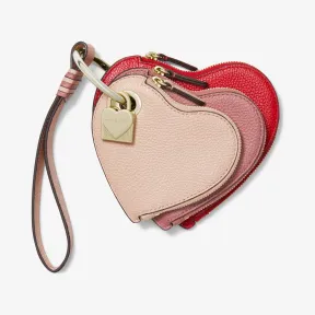 迈克高仕/Michael Kors 心形皮质手包组合 32H8TF9N3O612