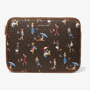 迈克高仕/Michael Kors JET SET 笔记本电脑包大号-水手女孩 32S1GJ6T9Y1276