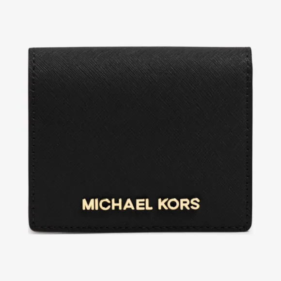 迈克高仕/Michael Kors Jet Set Travel 皮质翻盖名片夹 32T4GTVF2L001