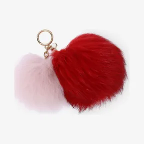 迈克高仕/Michael Kors Pom Pom 双球皮草挂件 32T7GPKK4F945