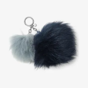 迈克高仕/Michael Kors Pom Pom 双球皮草挂件 32T7SPKK4F996
