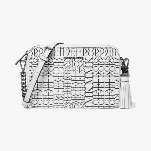 迈克高仕/Michael Kors 霓虹印刷中号相机包 32T9UF5C2Y089