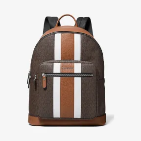 迈克高仕/Michael KorsHudson 老花拼色通勤双肩包 33F0LHDB2Z204