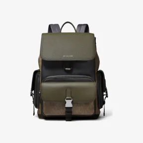 迈克高仕/Michael Kors Hudson 男士皮质双肩包 33H1LHDB2C348