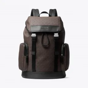 迈克高仕/Michael Kors 男士 Hudson 老花双肩包 33S1LHDB6V200