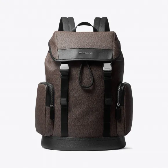 迈克高仕/Michael Kors 男士 Hudson 老花双肩包 33S1LHDB6V200