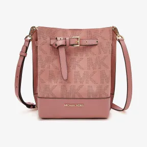 迈克高仕/Michael Kors  Emilia 小号老花皮质水桶包 35F1GU5M1S689