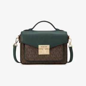 迈克高仕/Michael Kors Rose 小号老花斜跨信封包 35F1GXOM1B305